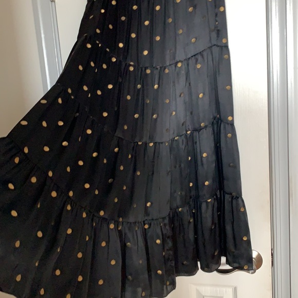 Skirt 100% silk size 6 Ralph Lauren black label - Picture 3 of 5